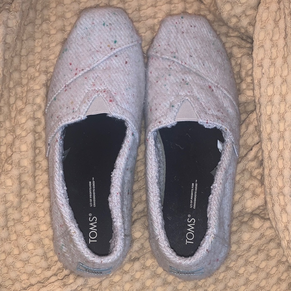 TOMS Multicolor Speckled Slip-Ons